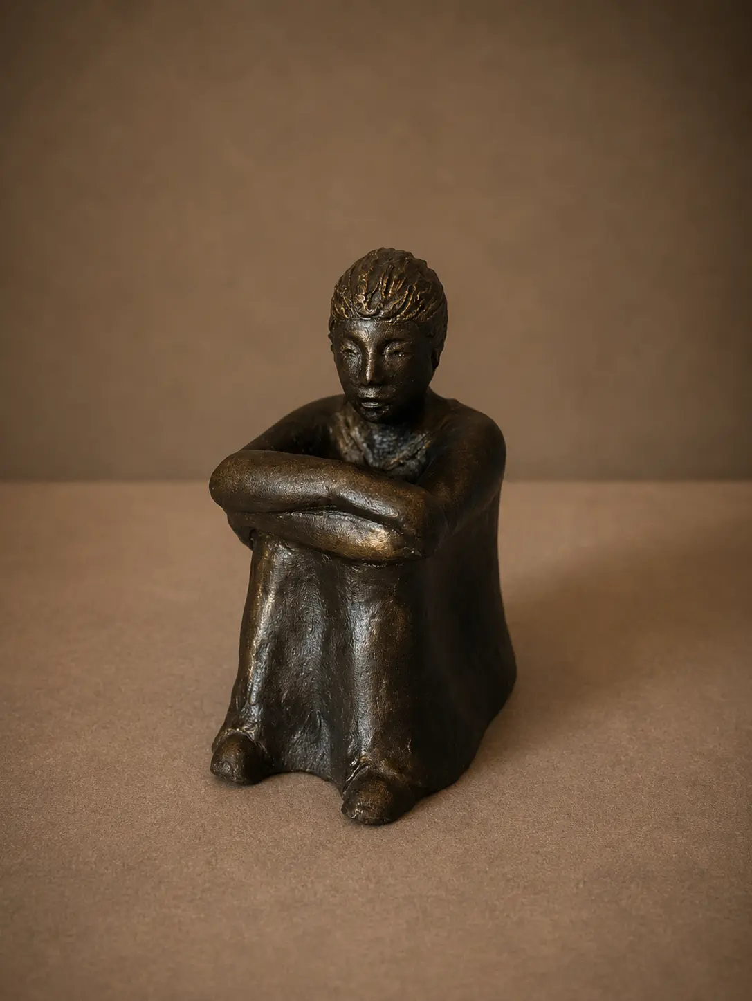 Sculpture en bronze par Marie-Noëlle Tessier