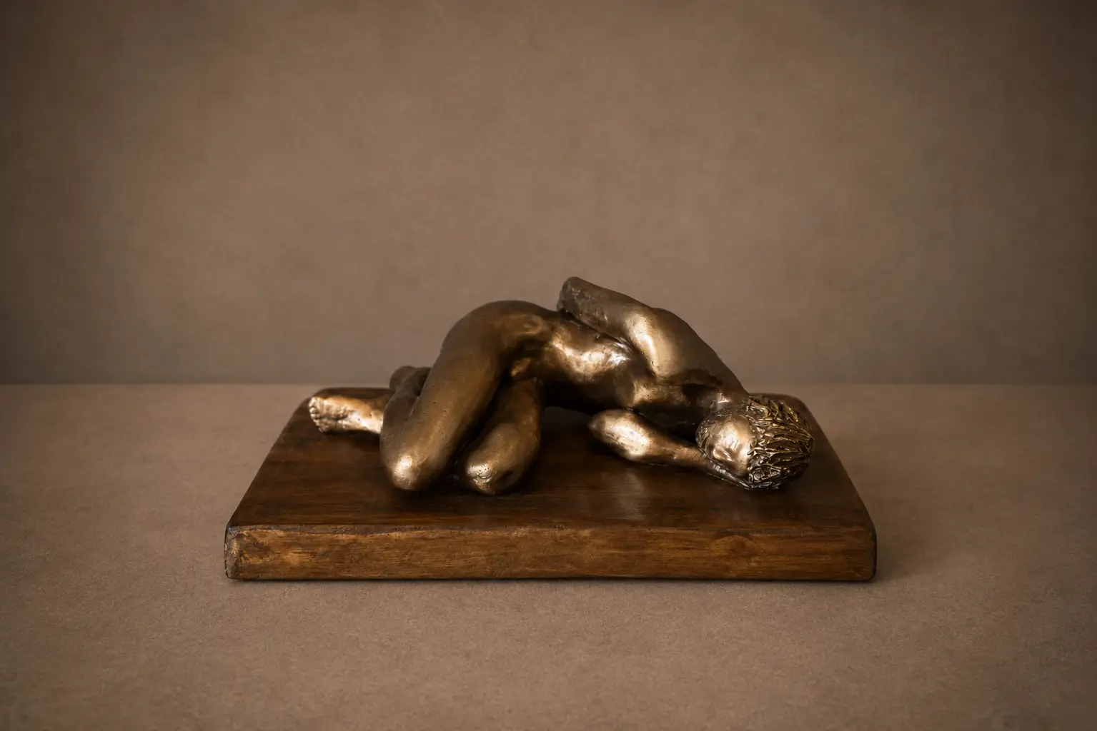 Morphée — sculpture en bronze — Marie-Noëlle Tessier